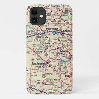 Case-Mate iPhone Case Carte routière du Texas