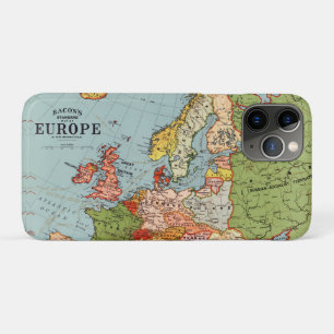Case-Mate iPhone Case Carte standard de l'Europe de Bacon du 20e siècle 