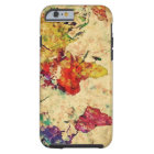 Carte vintage du monde