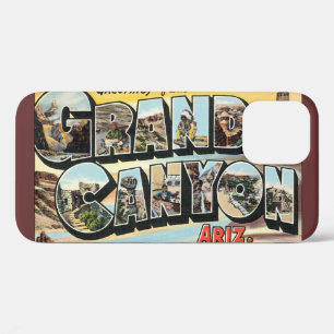 Etui iPhone Case-Mate Cartes de voyage vintage Salutations du Grand Cany