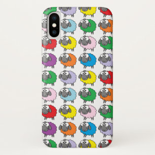 Case-Mate iPhone Case Cartoon coloré Arc-en-ciel moutons