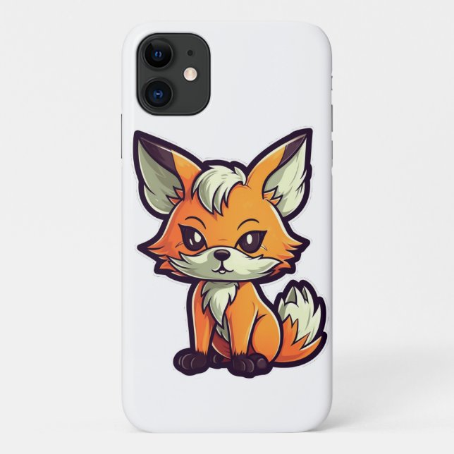 COQUES Case-Mate iPhone CARTOON FOX (Dos)