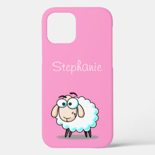 Coques Pour iPhone Cartoon mignon rose fille mouton