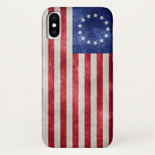 Case-Mate iPhone Case Cas 1776 de l'iPhone X de drapeau de Betsy Ross