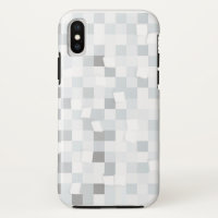 cas abstrait de conception de blanc de l'iPhone X