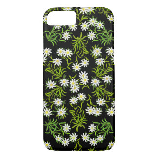 Coques Pour iPhone Cas alpin de l'iPhone 7 de fleurs d'edelweiss