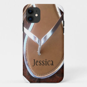 Coques Pour iPhone Cas argenté de téléphone de bascule électronique