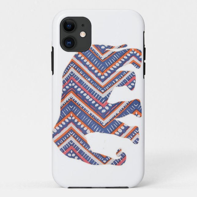 Coques Case-Mate iPhone Cas aztèque de l'iPhone 5 d'éléphant ! (Dos)