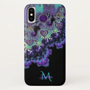 Etui iPhone Case-Mate Cas celtique mystique de l'iPhone X de fractale de