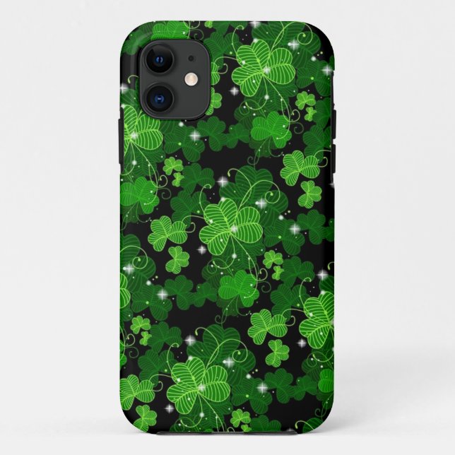 Coques Case-Mate iPhone Cas chanceux de l'iPhone 5 de shamrocks (Dos)