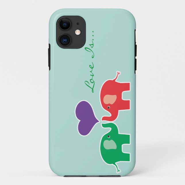 Coques Case-Mate iPhone Cas chanceux de l'iPhone 5 d'éléphant (Dos)