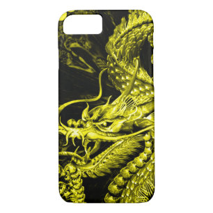 Etui iPhone Case-Mate cas chinois d'art de dragon d'empereur d'or