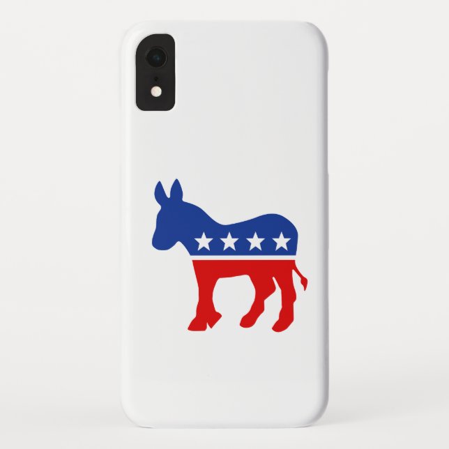 Coques Case-Mate iPhone Cas d'âne de Démocrate (Dos)