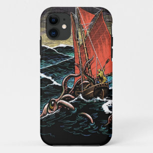 Etui iPhone Case-Mate Cas d'attaque de calmar géant