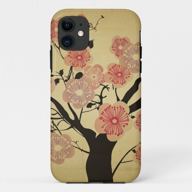 Coques Case-Mate iPhone Cas de Coque-Compagnon de cerisier (Dos)