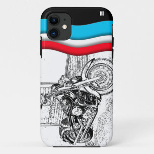 Coque Case-Mate Pour iPhone Cas de Coque-Compagnon de l'iPhone 5 de Motocycle