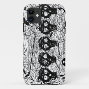Coque iPhone 11 Cas de Coque-Compagnon de l'iPhone 5 d'éraflure de