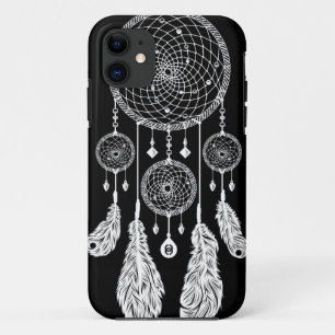 Coque Case-Mate Pour iPhone Cas de Dreamcatcher - d'Iphone 5/5S (noir)
