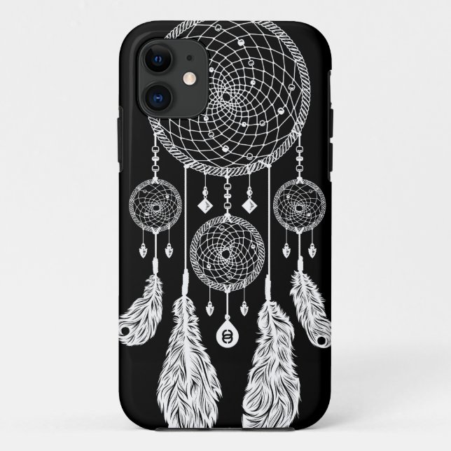 Coques Case-Mate iPhone Cas de Dreamcatcher - d'Iphone 5/5S (noir) (Dos)