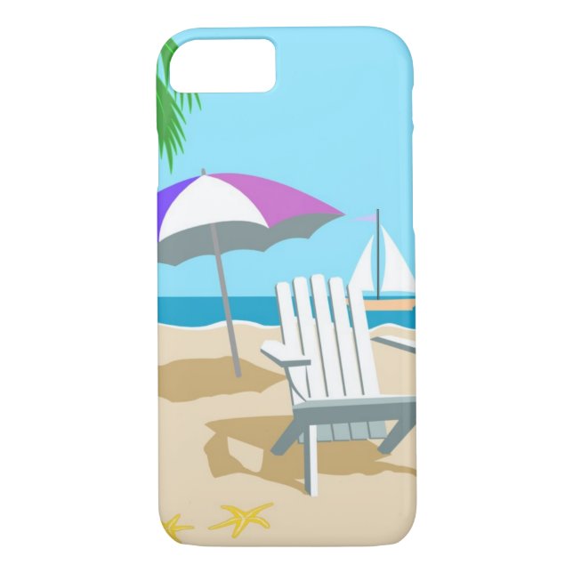 Coques Case-Mate iPhone Cas de jours de plage (Dos)