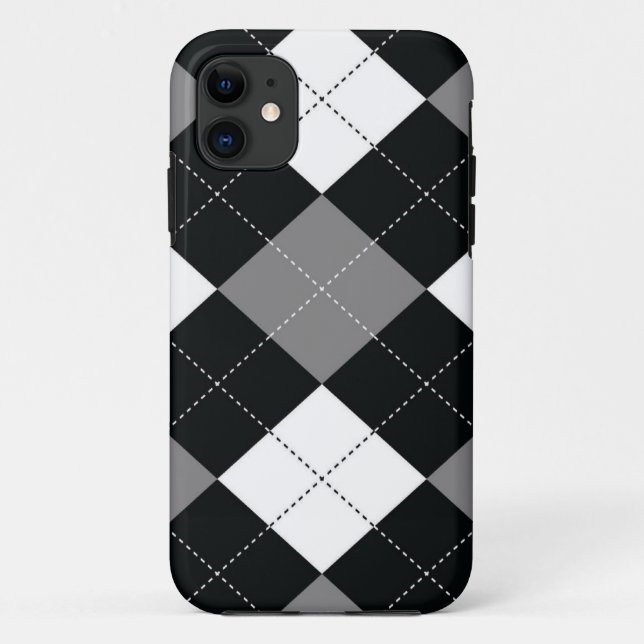Coques Case-Mate iPhone cas de l'iPhone 5 - carrés à motifs de losanges - (Dos)