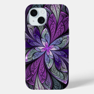 Coque Pour iPhone 15 Cas de l'iPhone 5 de Chanteuse Violett de La