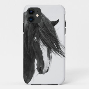 Coque Case-Mate Pour iPhone Cas de l'iPhone 5 de cheval sauvage du portrait de