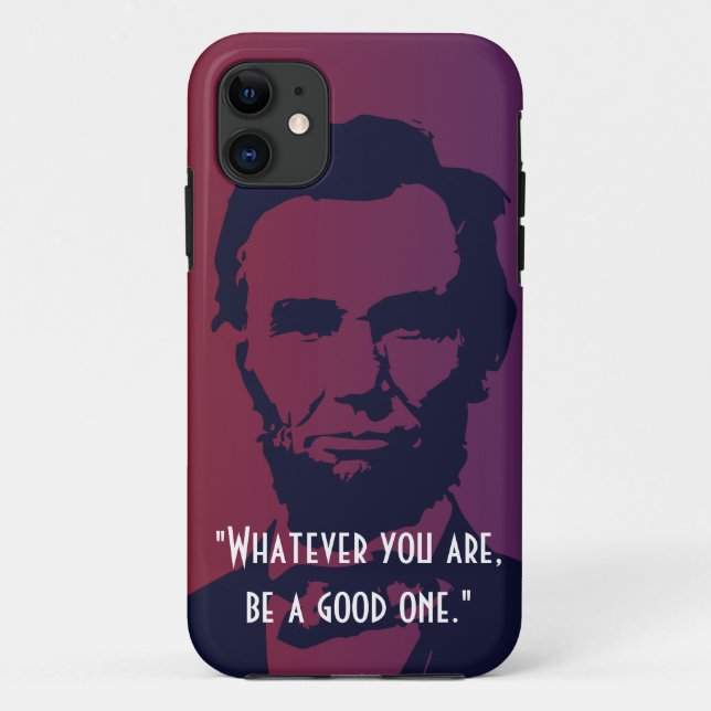 Coques Case-Mate iPhone Cas de l'iPhone 5 de citations d'Abraham Lincoln (Dos)