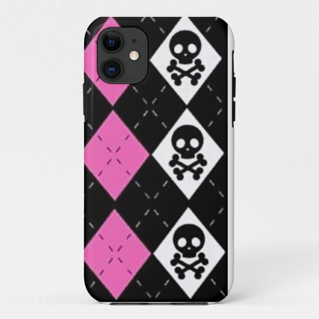 Coques Case-Mate iPhone cas de l'iphone 5 de crâne (Dos)