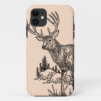 Etui iPhone Case-Mate Cas de l'iPhone 5 de dessin de cerfs communs