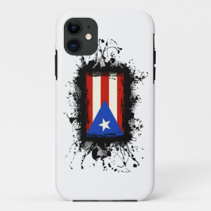 Coque iPhone 11 Cas de l'iPhone 5 de drapeau de Porto Rico