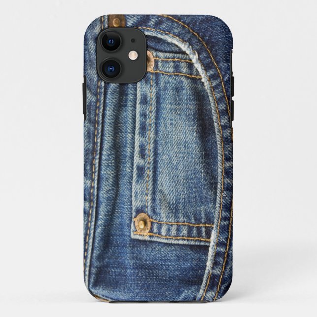 Coques Case-Mate iPhone Cas de l'iPhone 5 de jeans (Dos)