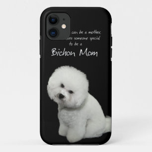 Coque iPhone 11 Cas de l'iPhone 5 de maman de Bichon
