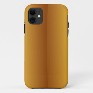 Coque iPhone 11 Cas de l'iPhone 5 de Métal-Regard de barre d'or d