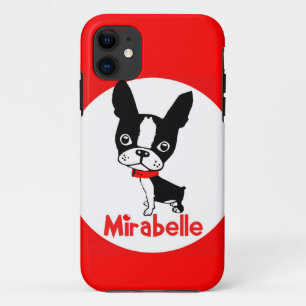 Coque Case-Mate Pour iPhone Cas de l'iphone 5 de mirabelle de Boston Terrier