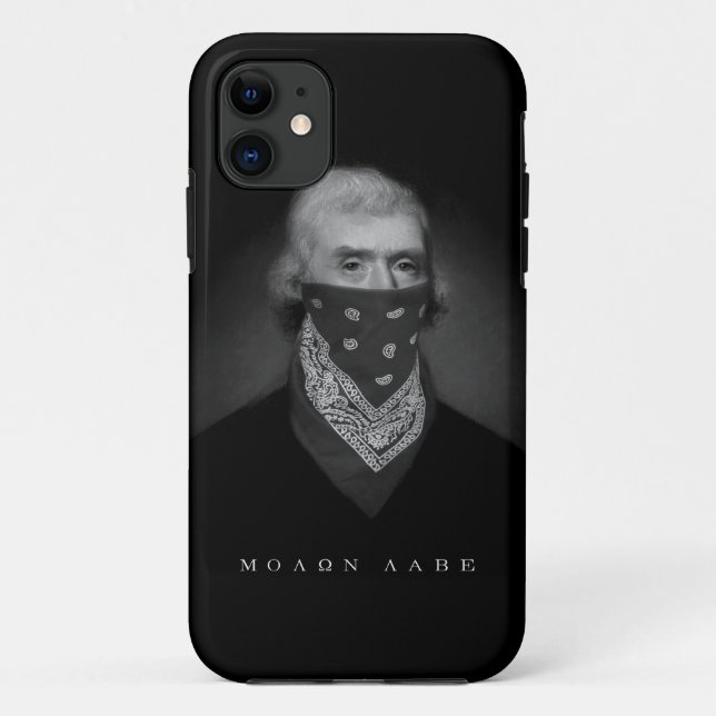 Coques Case-Mate iPhone Cas de l'iPhone 5 de Molon Labe (Dos)