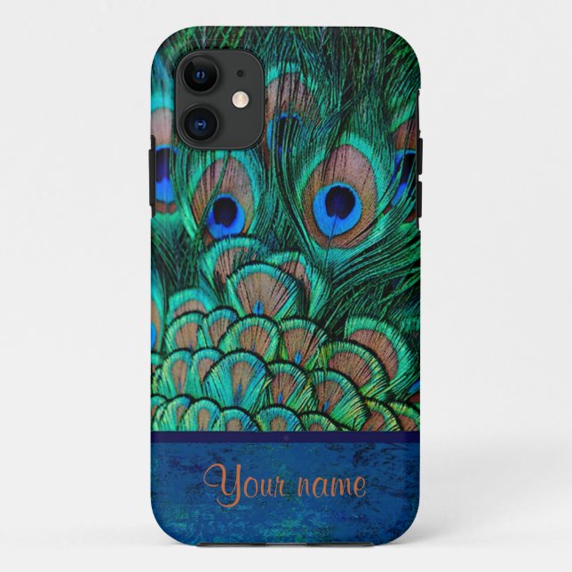 Coques Case-Mate iPhone cas de l'iphone 5 de paon (Dos)