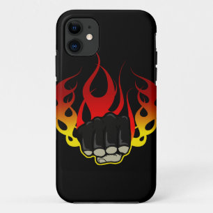 Coques Pour iPhone Cas de l'iphone 5 de poing du feu