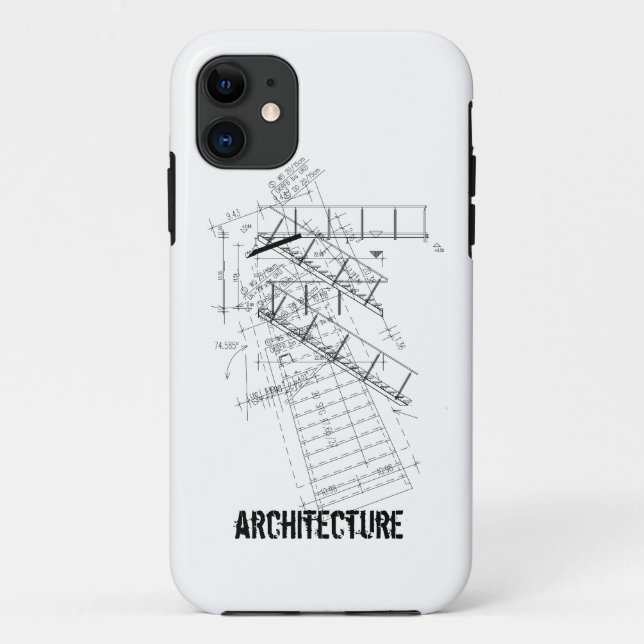 Coques Case-Mate iPhone Cas de l'iphone 5 de WJ - architecture (Dos)