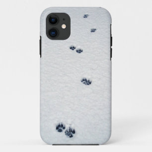 Coque iPhone 11 Cas de l'iPhone 5 d'empreintes de pattes