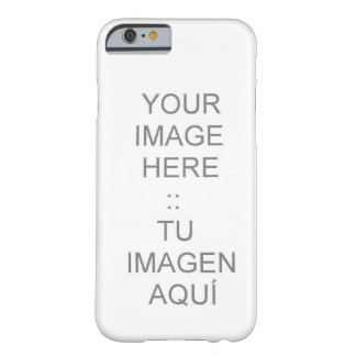 Coque iPhone 6 Barely There cas de l'iPhone 6 avec personnalisable à peine là