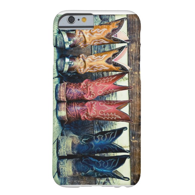 Coques Case-Mate iPhone Cas de l'iPhone 6 de bottes de cowboy (Dos)