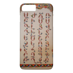 Coque iPhone 8 Plus/7 Plus Cas de l'iPhone 7 d'alphabet arménien