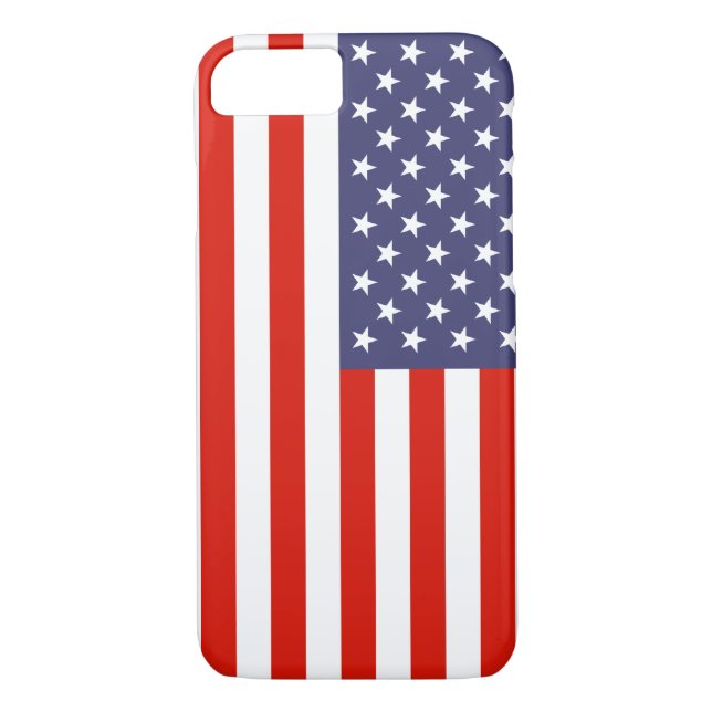 Coques Case-Mate iPhone Cas de l'iPhone 7 de drapeau américain (Dos)