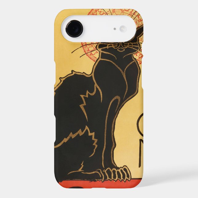 Coques Case-Mate iPhone Cas de l'iPhone 7 de Le Chat Noir (Verso)