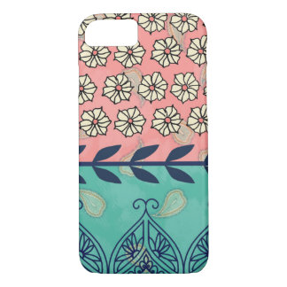 Etui iPhone Case-Mate Cas de l'iPhone 7 de marguerite de Boho