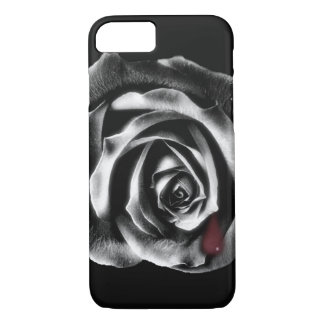 Etui iPhone Case-Mate Cas de l'iPhone 7 de vampire de rose de noir