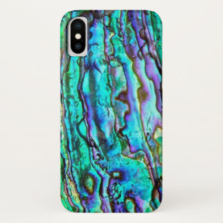 Case-Mate iPhone Case Cas de l'iphone X d'image de Paua Shell d'ormeau