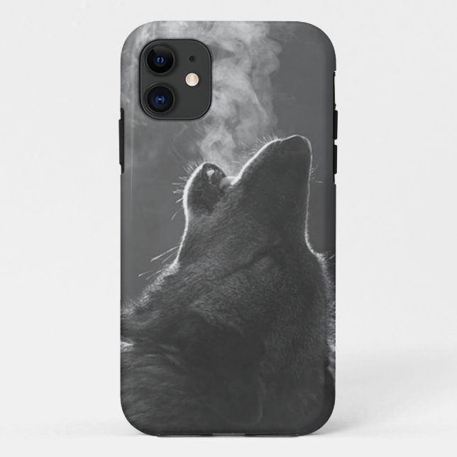 Coques Case-Mate iPhone cas de loup d'iPhone (Dos)