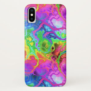 Case-Mate iPhone Case Cas de marbre de l'iPhone X d'arc-en-ciel